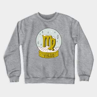 Virgo Snow Globe Crewneck Sweatshirt